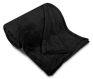 Deka z kolekce SLEEP WEEL. Přijemná deka z mikroflanelu v černé barvě. Rozměr deky je 150x200 cm