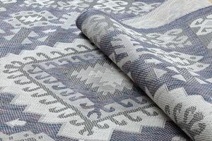 Kusový koberec Sion Sisal Aztec 3007 blue/pink/ecru – na ven i na doma 120x170 cm