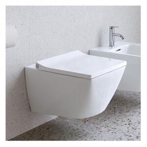 Duravit Viu - Závěsné WC, Rimless, bílá 2511090000