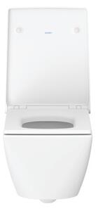 Duravit Viu - Závěsné WC, Rimless, bílá 2511090000