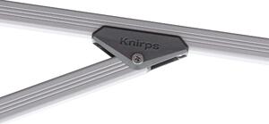 KNIRPS Pendel 275 x 275 cm - prémiový čtvercový slunečník s boční tyčí tmavě šedá