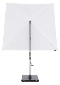 KNIRPS Pendel 275 x 275 cm - prémiový čtvercový slunečník s boční tyčí bílá
