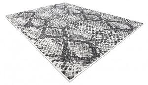 Kusový koberec Sion Sisal Snake`s skin 22162 ecru/black – na ven i na doma 80x150 cm