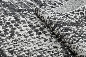 Kusový koberec Sion Sisal Snake`s skin 22162 ecru/black – na ven i na doma 80x150 cm