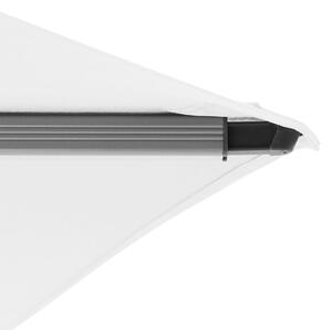 KNIRPS Pendel 340 cm - prémiový slunečník s boční tyčí bílá
