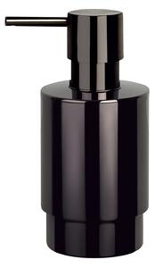 Spirella dávkovač mýdla NYO, černý, ocel, 200 ml