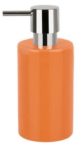 Spirella dávkovač mýdla TUBE, oranžový, keramika, 300 ml