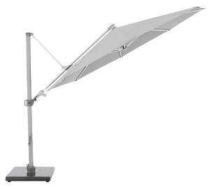 KNIRPS Pendel 340 cm - prémiový slunečník s boční tyčí světle šedá