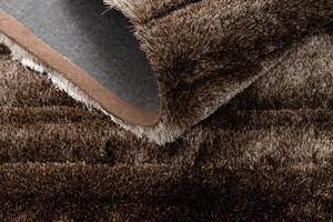 Kusový koberec Flim 007-B3 Stripes brown 120x160 cm