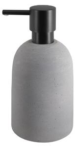 Spirella dávkovač mýdla GEMMA, šedý, keramika, 500 ml