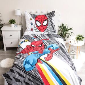 Dětské bavlněné povlečení s obrázkem Spidermana a jeho nepřátel. Název dezénu je Spider-man Pop. Rozměr povlečení je 140x200, 70x90 cm