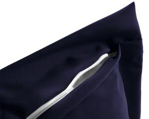 Biante Dekorační povlak na polštář s lemem Rongo RG-079 Námořnická modrá 30 x 50 cm