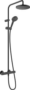 Hansgrohe Vernis Blend Showerpipe 200 1jet s termostatem, matná černá 26276670