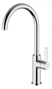 VIMA Dřezový set Teorema 2/C - Granitový dřez s odkapávací plochou 780x480x165 mm, šedá + Dřezová baterie Teorema