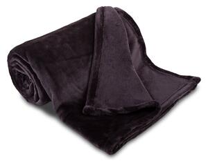 Deka z kolekce SLEEP WEEL. Přijemná deka z mikroflanelu v tmavě šedé barvě. Rozměr deky je 150x200 cm