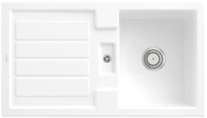 Villeroy & Boch Flavia 50 - Keramický vestavný dřez 900x510 mm, alpská bílá CeramicPlus 330501R1