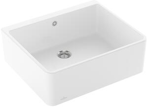 Villeroy & Boch Farmhouse 60 X - Keramický dřez 595x500x200 mm alpská bílá CeramicPlus 636001R1