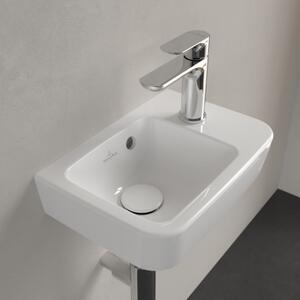 VILLEROY & BOCH Villeroy Boch O.novo - Umyvátko 360x250 mm, s přepadem, alpská bílá 43433601