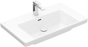 Villeroy & Boch Subway 3.0 - Umyvadlo 800x470 mm, s přepadem, alpská bílá 4A708001