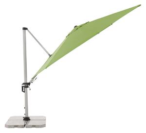 Doppler ACTIVE 370 cm - výkyvný zahradní slunečník s boční tyčí zelené jablko