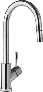 Villeroy & Boch Umbrella Flex - Dřezová baterie stojánková s výsuvnou sprchou, lesklá nerez 925400LE
