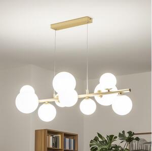 Brilagi - LED Lustr na lanku MILLA 10xG9/3W/230V zlatá/bílá