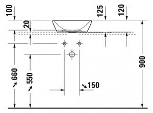 Duravit D-Neo - Umyvadlová mísa bez přepadu, ø 400 mm, bílá 2371400070