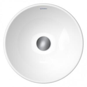 Duravit D-Neo - Umyvadlová mísa bez přepadu, ø 400 mm, bílá 2371400070