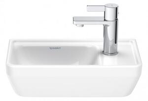 Duravit D-Neo - Umyvátko 400x220 mm, otvor na baterii vpravo, bílá 0739400041