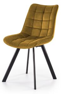 Jídelní židle Hema2668, žlutá