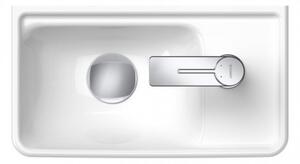 Duravit D-Neo - Umyvátko 400x220 mm, otvor na baterii vpravo, bílá 0739400041