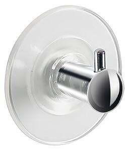 Spirella háček s přísavkou MOLLY, průhledný, PVC, nerez ocel, 60 mm