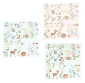 Papírové ubrousky Little Animals – 16 ks