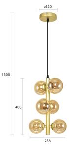 Brilagi - LED Lustr na lanku MILLA 6xG9/3W/230V zlatá