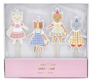 Dortové svíčky Kitten Club – 4 ks