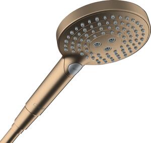 Hansgrohe Raindance Select S Ruční sprcha 120 3jet PowderRain, kartáčovaný bronz 26014140