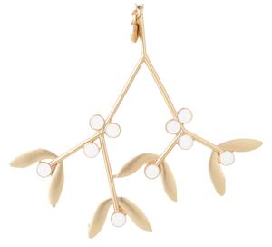Kovová vánoční ozdoba Mistletoe Golden