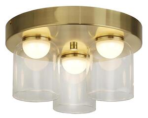 Searchlight 23083-3SB - LED Stropní svítidlo HIGHBALL 3xLED/5,3W/230V pr. 30 cm