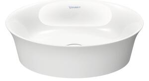 Duravit White Tulip - Umyvadlová mísa Ø 430 mm, bez přepadu, bílá 2362430079
