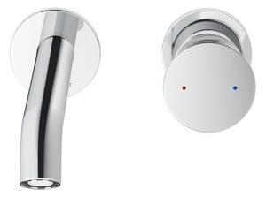 Duravit White Tulip - Umyvadlová páková baterie podomítková, chrom WT1070004010