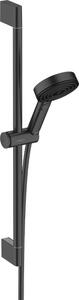 Hansgrohe Pulsify Select S Sprchová sada 105 3jet Relaxation EcoSmart se sprchovou tyčí 65 cm, matná černá 24161670