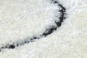 Kusový koberec Mode 8494 geometric cream/black 120x170 cm