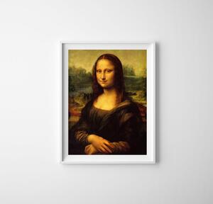 Retro plakát Retro plakát Mona Lisa da vinci