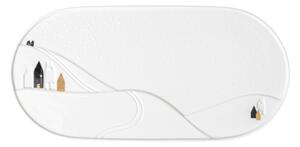 Porcelánový servírovací talíř Snowy Landscape 40 cm