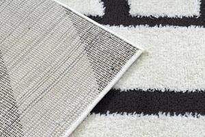 Kusový koberec Mode 8631 geometric cream/black 80x150 cm
