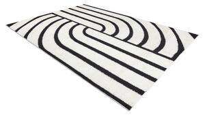 Kusový koberec Mode 8631 geometric cream/black 140x190 cm