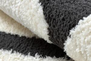 Kusový koberec Mode 8631 geometric cream/black 80x150 cm