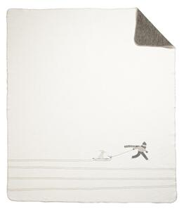 Bavlněná deka Snowy Day 150 × 200 cm