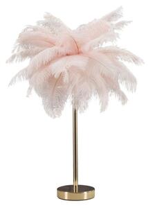Růžová/ve zlaté barvě stolní lampa (výška 55 cm) Palm Pink – Mauro Ferretti