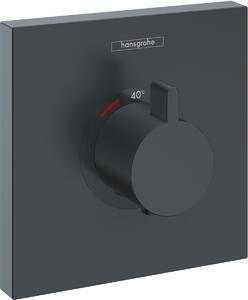Hansgrohe ShowerSelect Termostat HighFlow pod omítku, matná černá 15760670